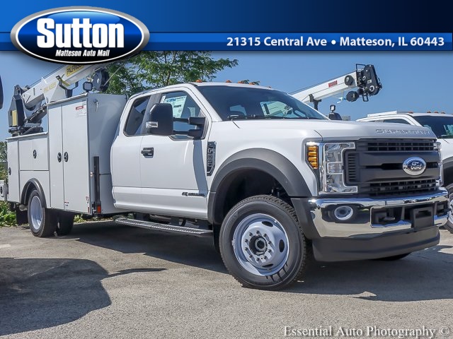 2019 Ford F 550 Xl Crew Cab 4x4 Autocrane Mechanics Truck